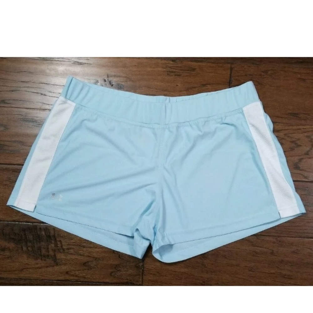 Under Armour Baby Blue Shorts Size XL, Nice!